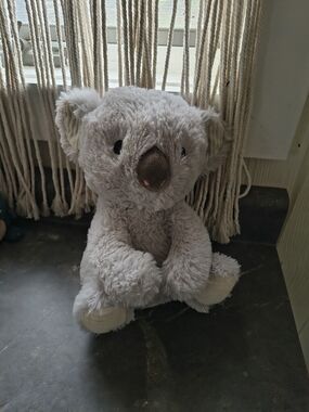 Plush Gray Koala Baby Sensory Plush